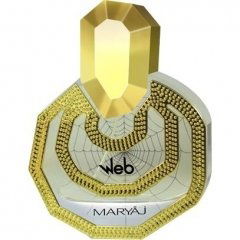 Web by Maryāj perfume bottle