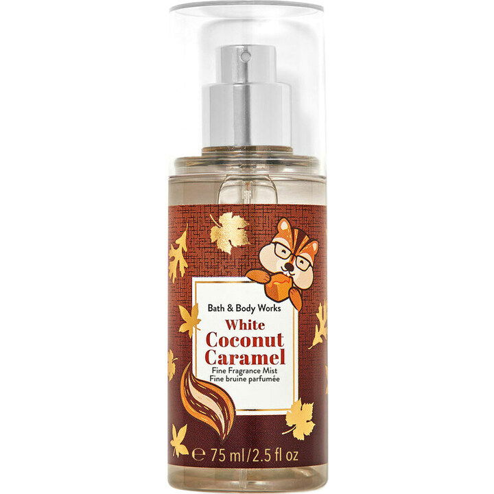 White Coconut Caramel by Bath & Body Works perfume bottle