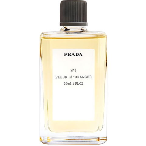 N°4 Fleur d'Oranger by Prada perfume bottle