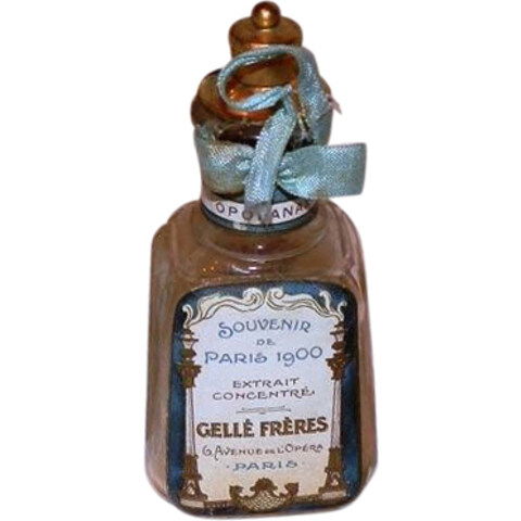 Souvenir de Paris 1900 - Opoponax by Gellé Frères perfume bottle