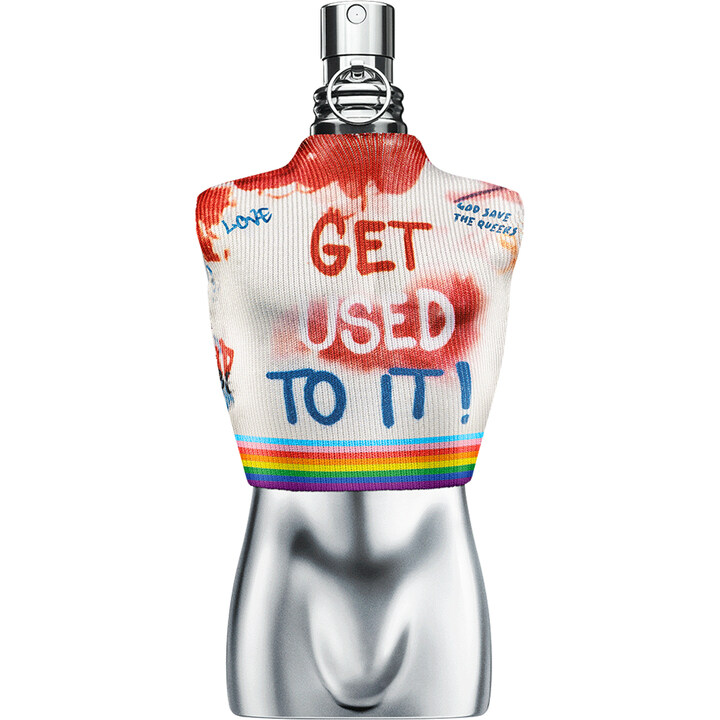 Le Mâle Pride Edition 2023 by Jean Paul Gaultier perfume bottle