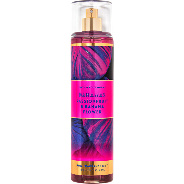 Bahamas Passionfruit & Banana Flower by Bath & Body Works perfume bottle