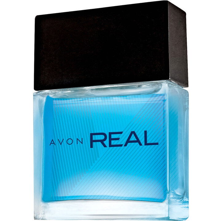 Real by Avon perfume bottle