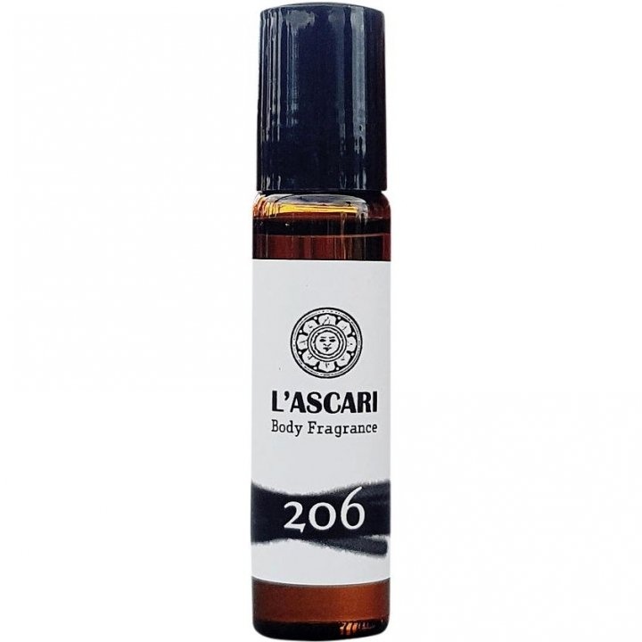 206 by L'Ascari perfume bottle