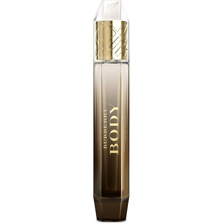 Body Gold Limited Edition by Burberry perfume bottle