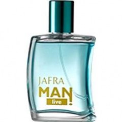 Man! Live by Jafra perfume bottle