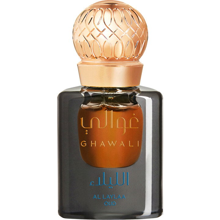 Al Laylaa Oud (Concentrated Perfume) by Ghawali perfume bottle