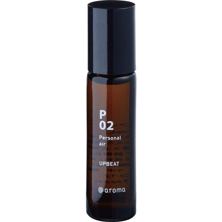 Personal air - P02 Upbeat / ロールオンフレグランス P02 アップビート by @aroma / アットアロマ perfume bottle