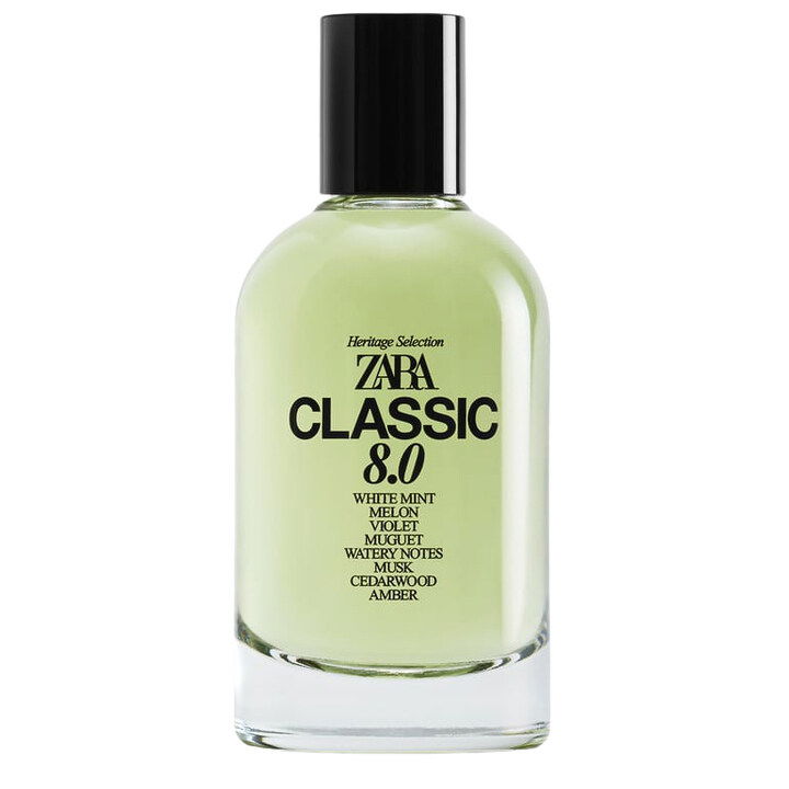 Classic 8.0 / 8.0 by Zara perfume bottle
