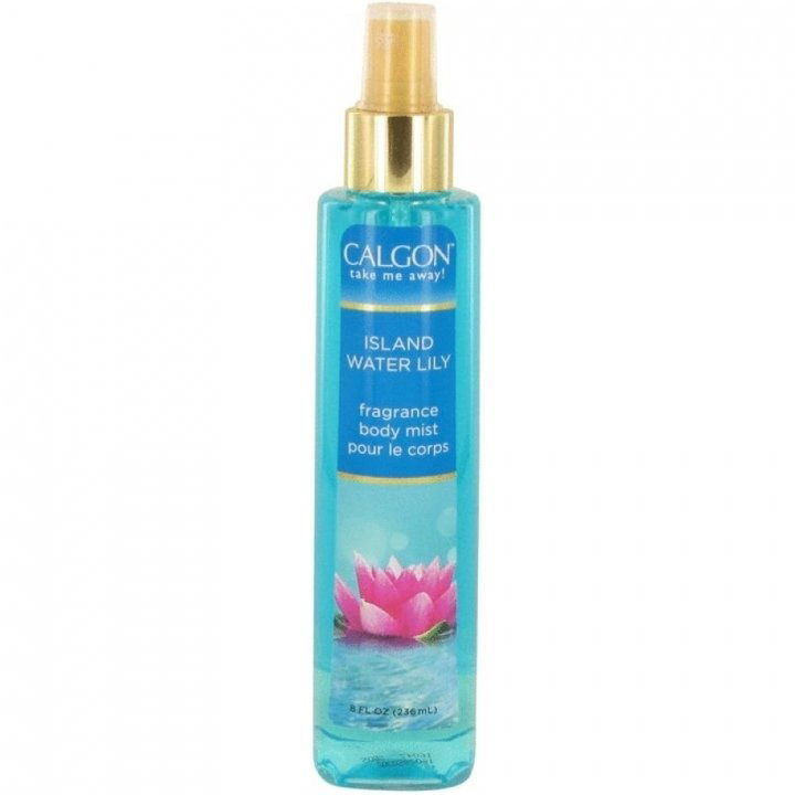 Island Water Lily by Calgon perfume bottle