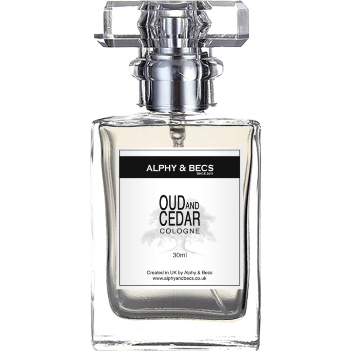 Oud and Cedar by Alphy & Becs perfume bottle