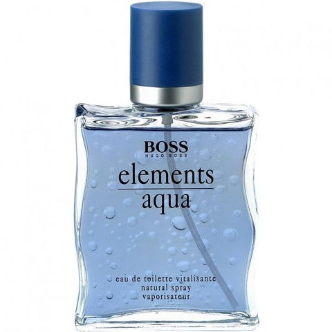 Elements Aqua EDT by Hugo Boss perfume bottle
