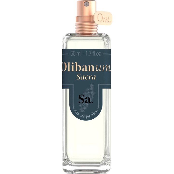 Sacra by Olibanum. perfume bottle