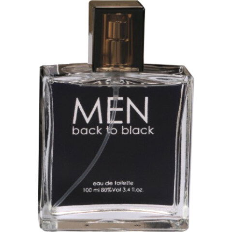 Men Back to Black by Jean Marc perfume bottle