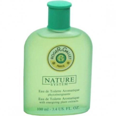 Nature System by Roger & Gallet perfume bottle