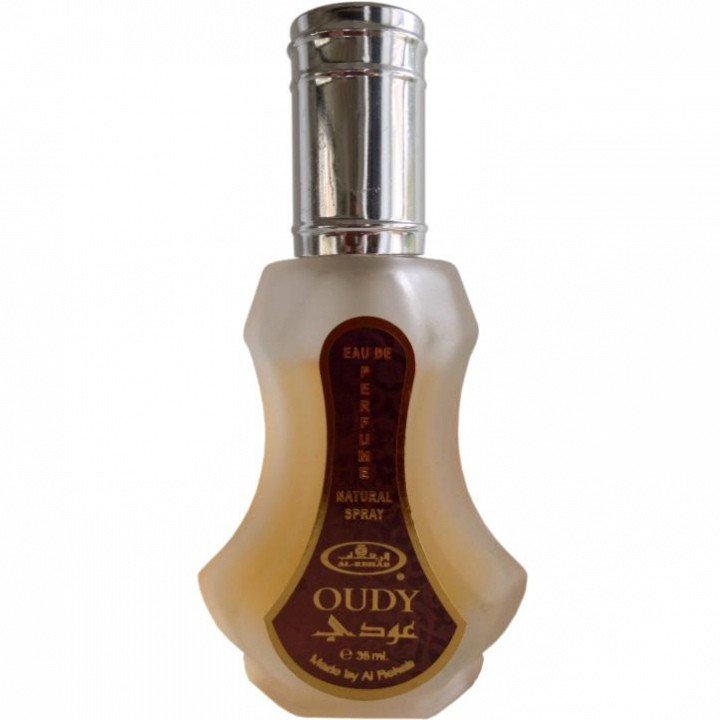 Oudy EDP by Al Rehab perfume bottle
