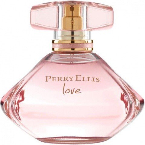 Love by Perry Ellis perfume bottle