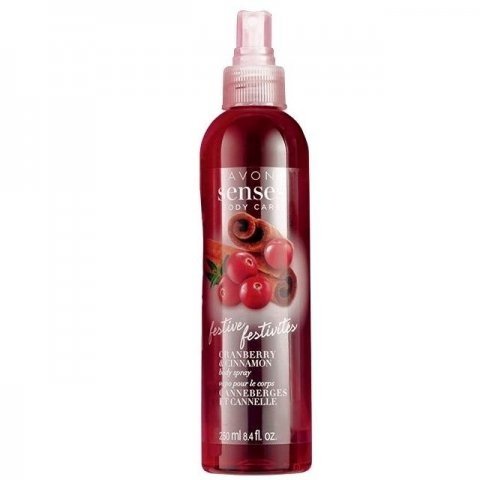 Senses - Festive Cranberry & Cinnamon / Naturals - Cranberry & Cinnamon by Avon perfume bottle
