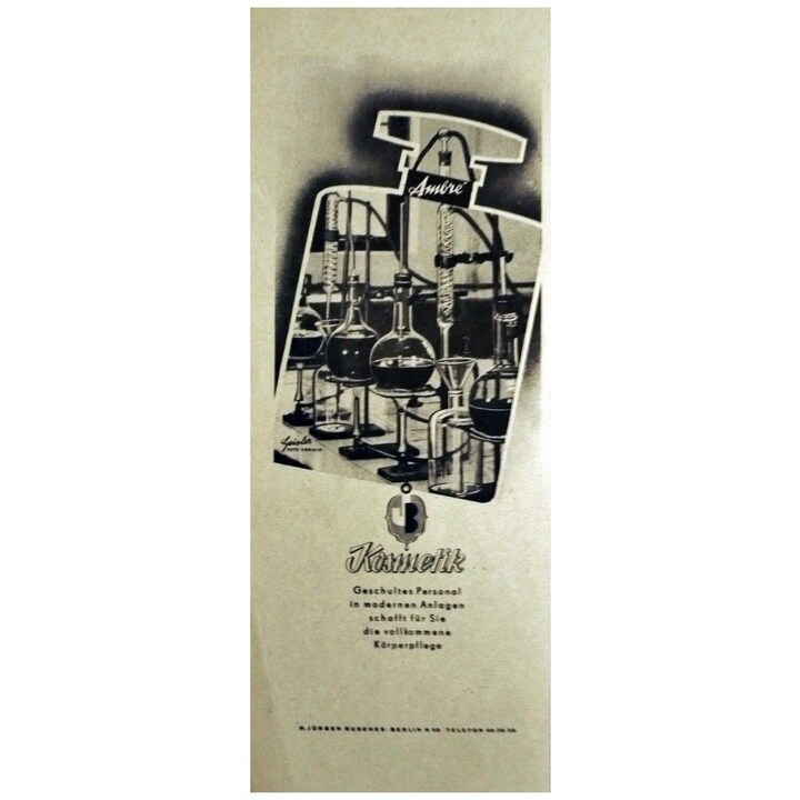 Ambré by H. Jürgen Buschek / JB Kosmetik perfume bottle