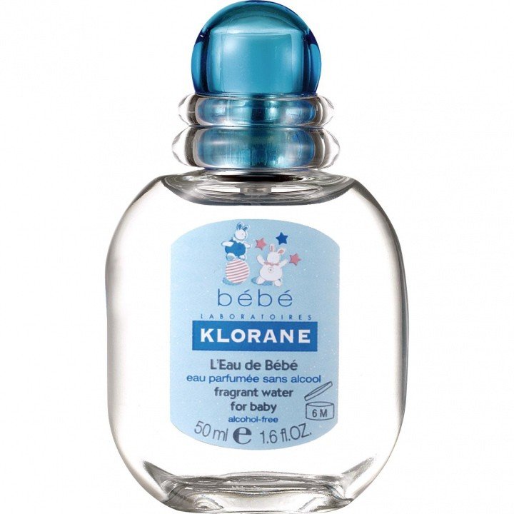 L'Eau de Bébé by Klorane perfume bottle