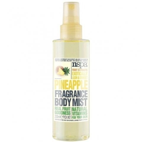 Fruit Extracts - Exotically Lush & Sweet Pineapple by nspa perfume bottle