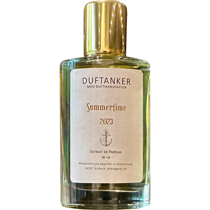 Summertime 2023 by Duftanker MGO Duftmanufaktur perfume bottle