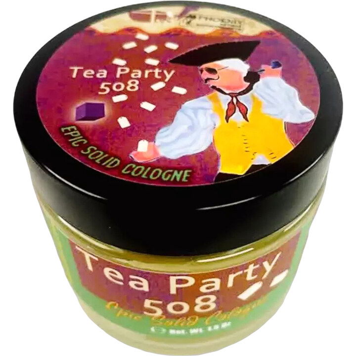 Tea Party 508 (Solid Cologne) by Phoenix Artisan Accoutrements / Crown King perfume bottle
