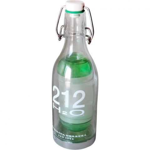 212 H₂O by Carolina Herrera perfume bottle