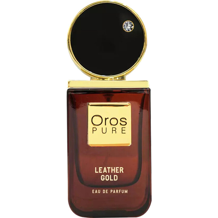 Pure Leather Gold by Oros perfume bottle