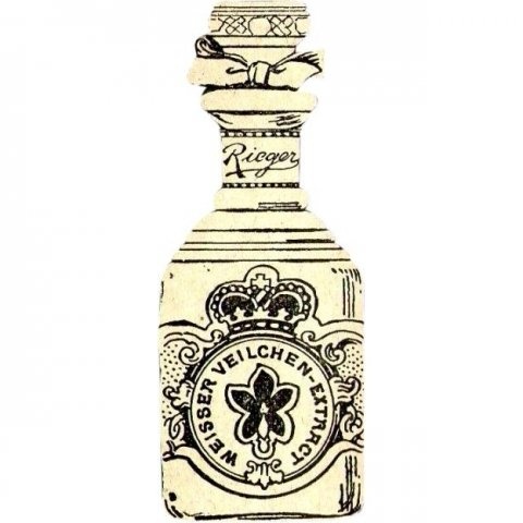 Weisser Veilchen-Extract by Rieger perfume bottle