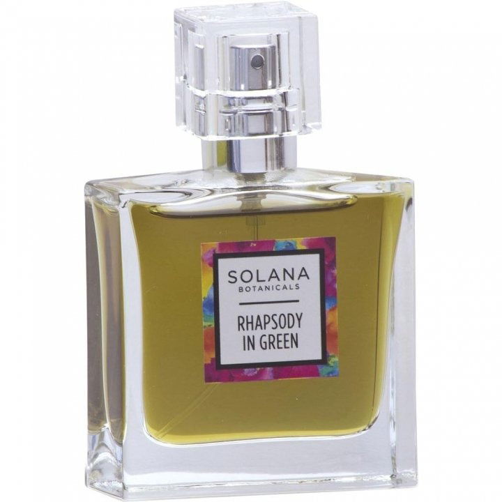 Rhapsody in Green EDP by Solana Botanicals perfume bottle