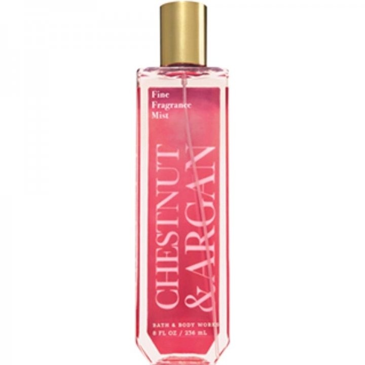 Chestnut & Argan by Bath & Body Works perfume bottle