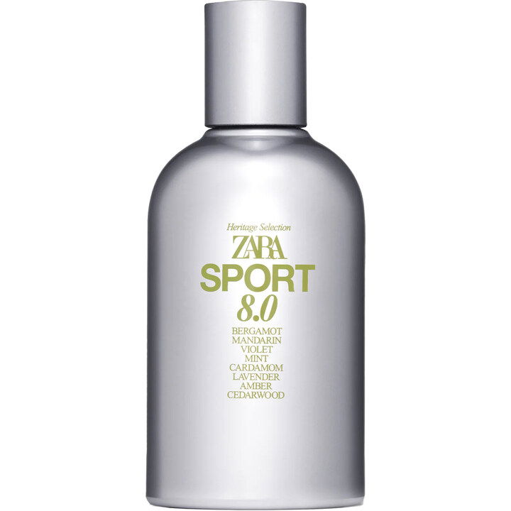 Sport 8.0 by Zara perfume bottle