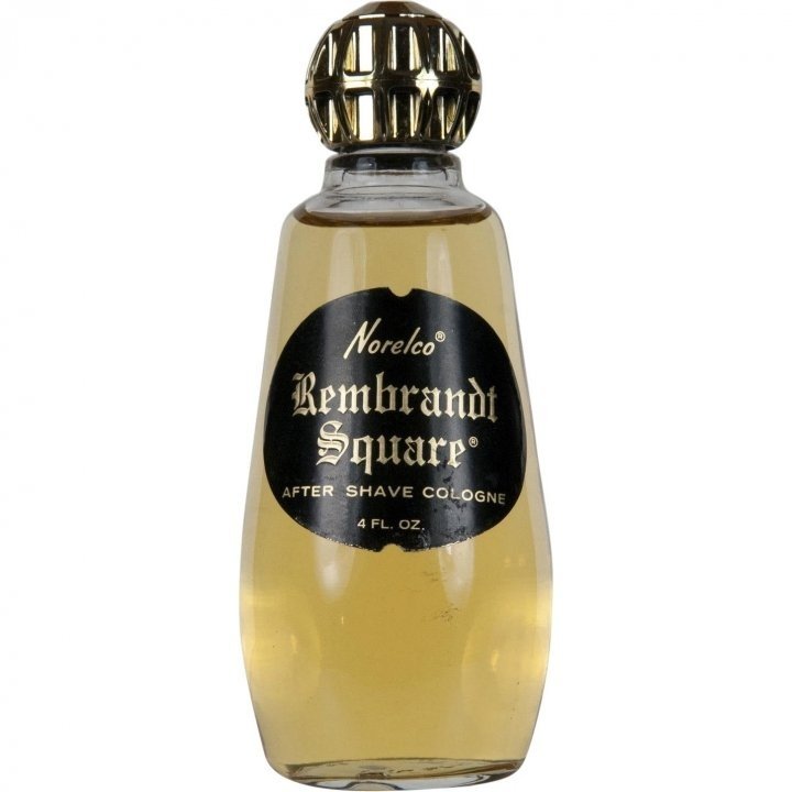 Rembrandt Square (After Shave Cologne) by Norelco perfume bottle