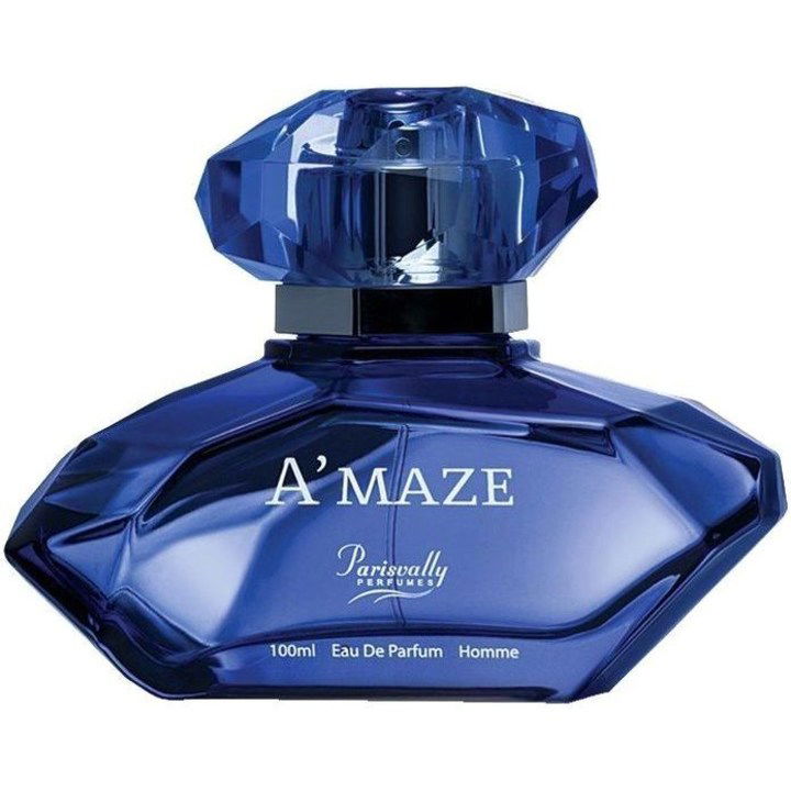 A'maze Homme by Parisvally perfume bottle