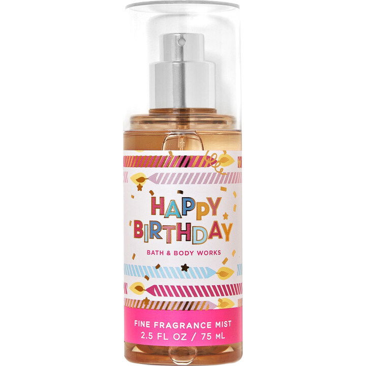 Happy Birthday / Frosted Vanilla by Bath & Body Works perfume bottle