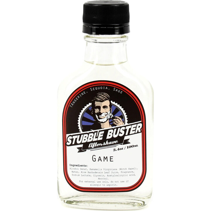 Game by Stubble Buster perfume bottle