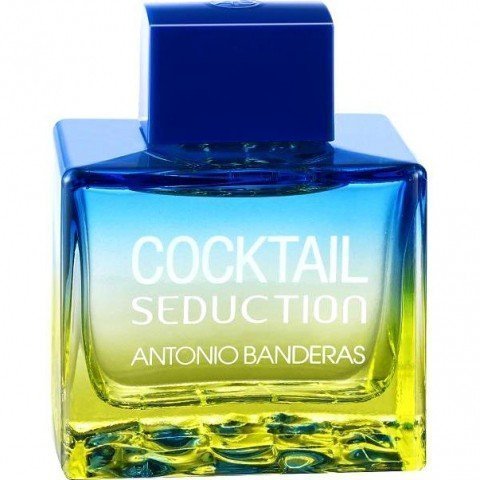 Cocktail Seduction Blue for Men by Antonio Banderas perfume bottle