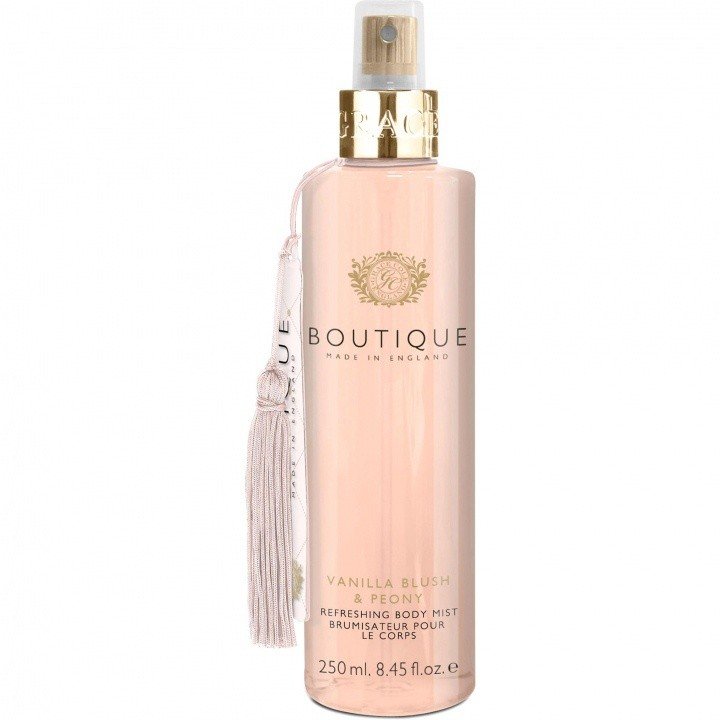 Vanilla Blush & Peony by Grace Cole perfume bottle