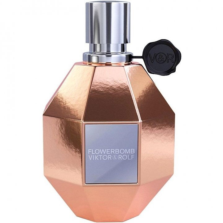 Flowerbomb (Rose Gold) by Viktor & Rolf perfume bottle