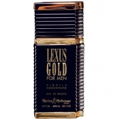 Lexus Gold by Maxime Mastroianni perfume bottle