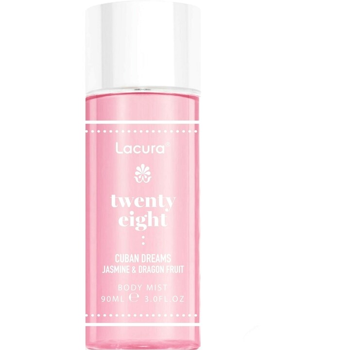 Twenty Eight Cuban Dreams by Lacura perfume bottle