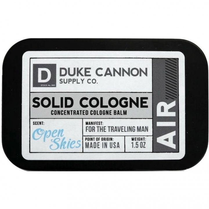 Air - Open Skies by Duke Cannon perfume bottle