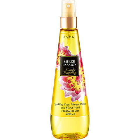 Sheer Passion - Simply Tempting by Avon perfume bottle