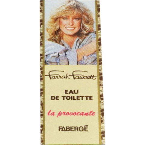 Farrah Fawcett - La Provocante by Fabergé perfume bottle