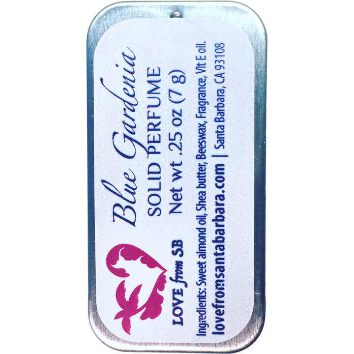 Blue Gardenia by Love from Santa Barbara perfume bottle