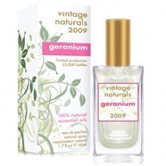 Vintage Naturals 2009 - Geranium by Demeter Fragrance Library / The Library Of Fragrance perfume bottle