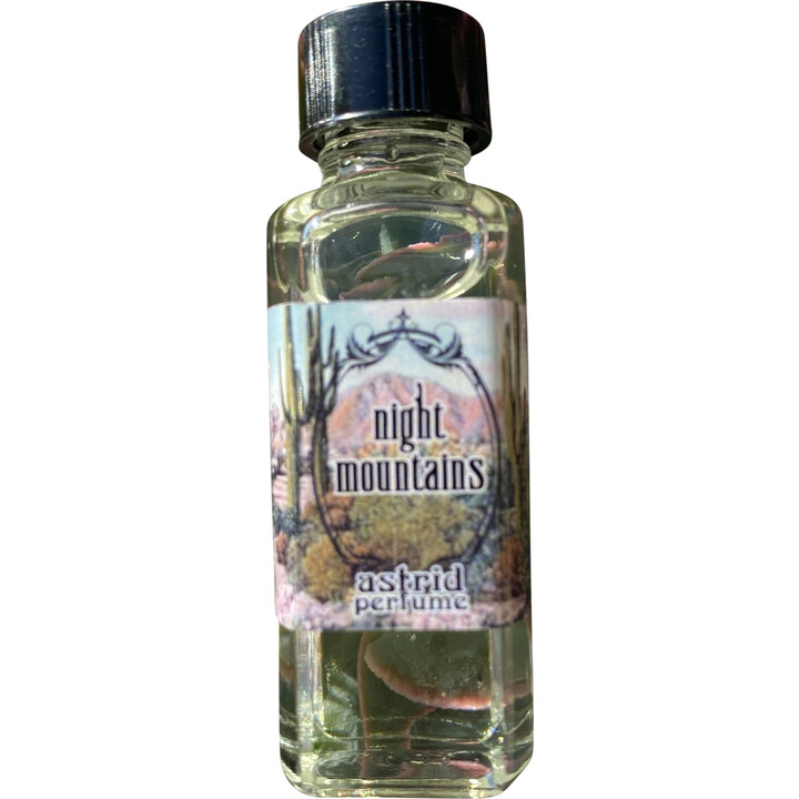 Night Mountains by Astrid Perfume / Blooddrop perfume bottle