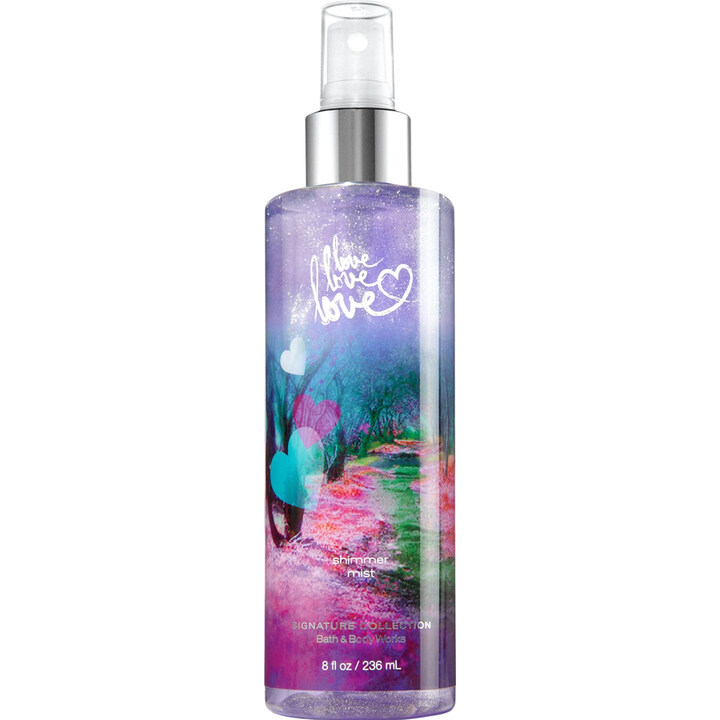 Love Love Love (Fragrance Mist) by Bath & Body Works perfume bottle
