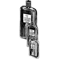 Eau de Cologne Gardénia by Chanel perfume bottle